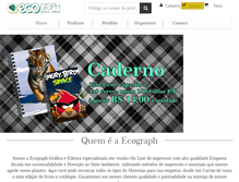 Tablet Screenshot of ecograph.com.br